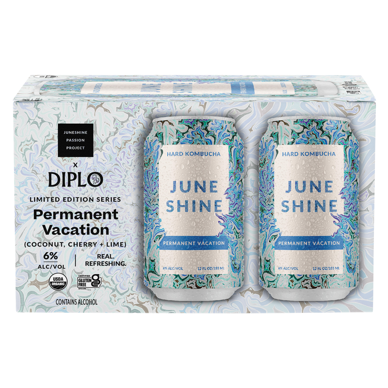 JuneShine Permanent Vacation 6pk 12oz Can 6.0 ABV Alcohol fast