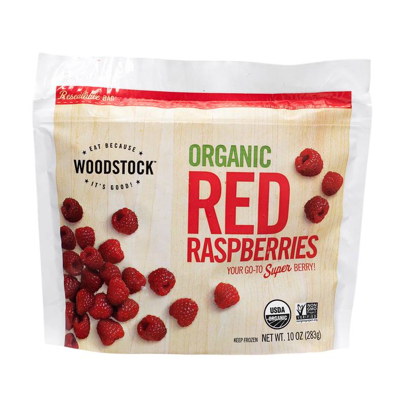 Woodstock Organic Raspberries 10oz