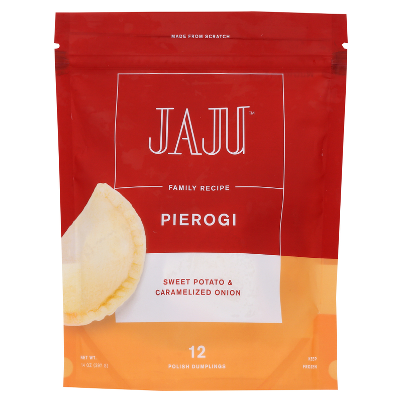 Jaju Pierogi Sweet Potato and Caramelized Onion Pierogies 14oz