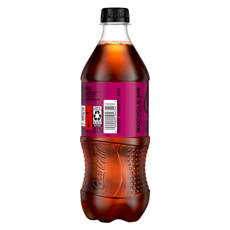 Coca-Cola Cherry Zero 20oz Btl.