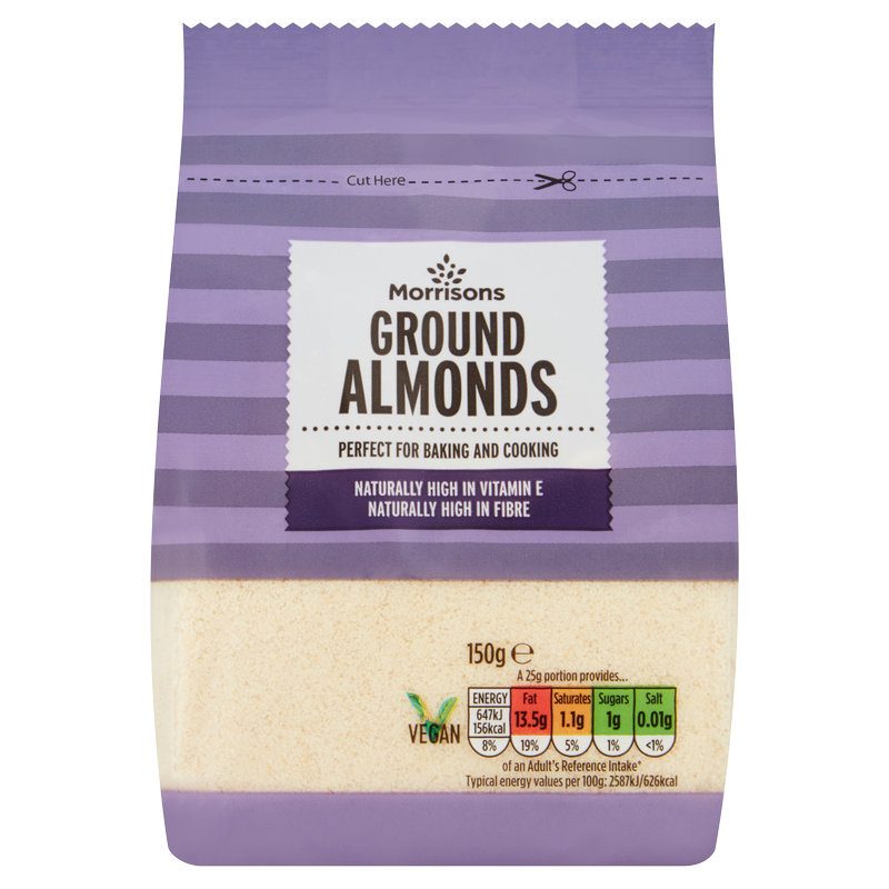 Morrisons Ground Almonds, 150g