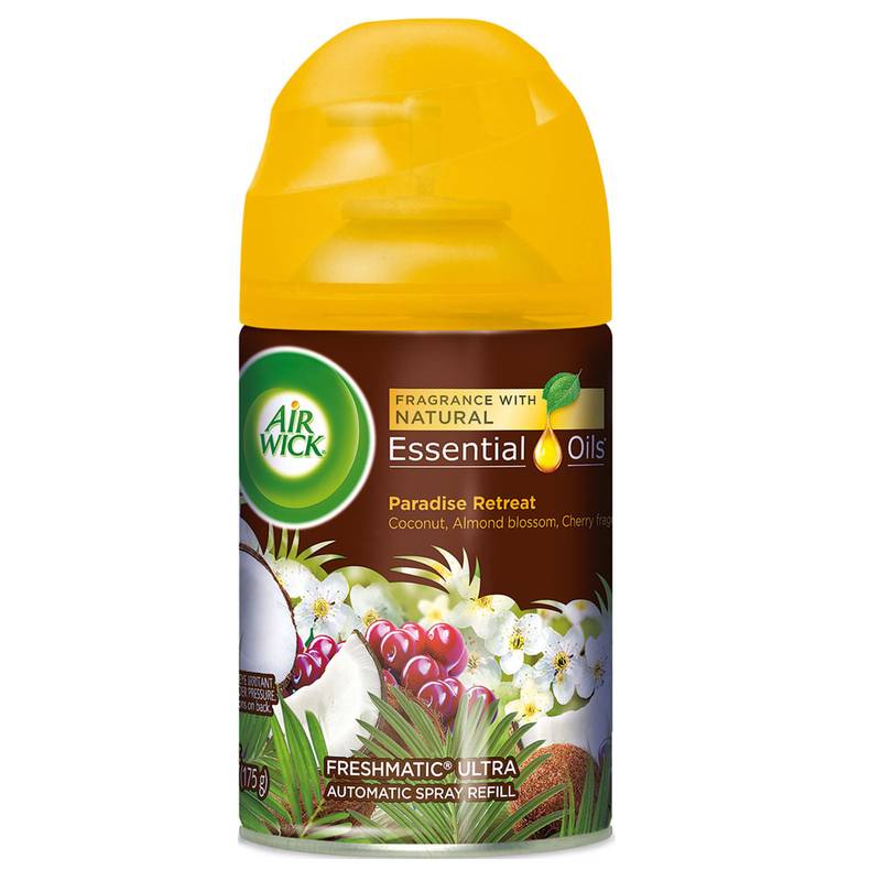 Air Wick Freshmatic Ultra Refill Essential Oils Paradise Retreat 6.17oz