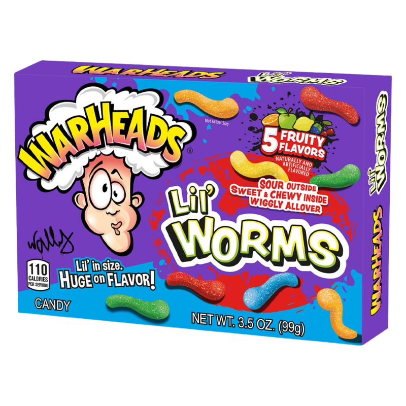 Warhead Lil Worms, 99g