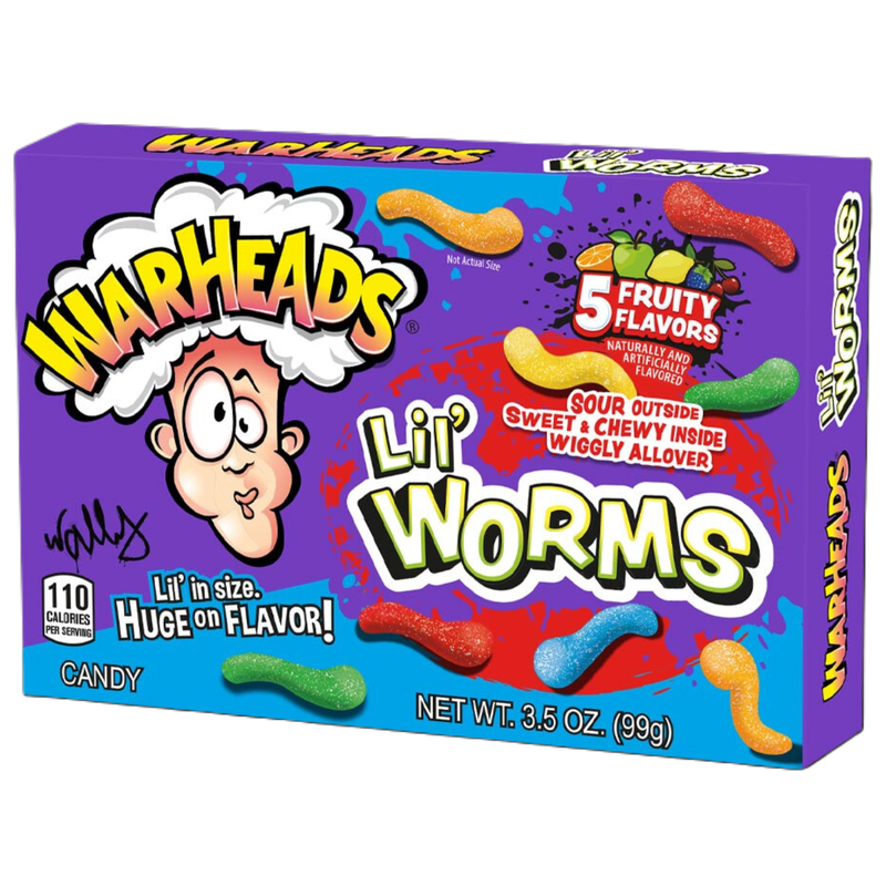 Warhead Lil Worms, 99g
