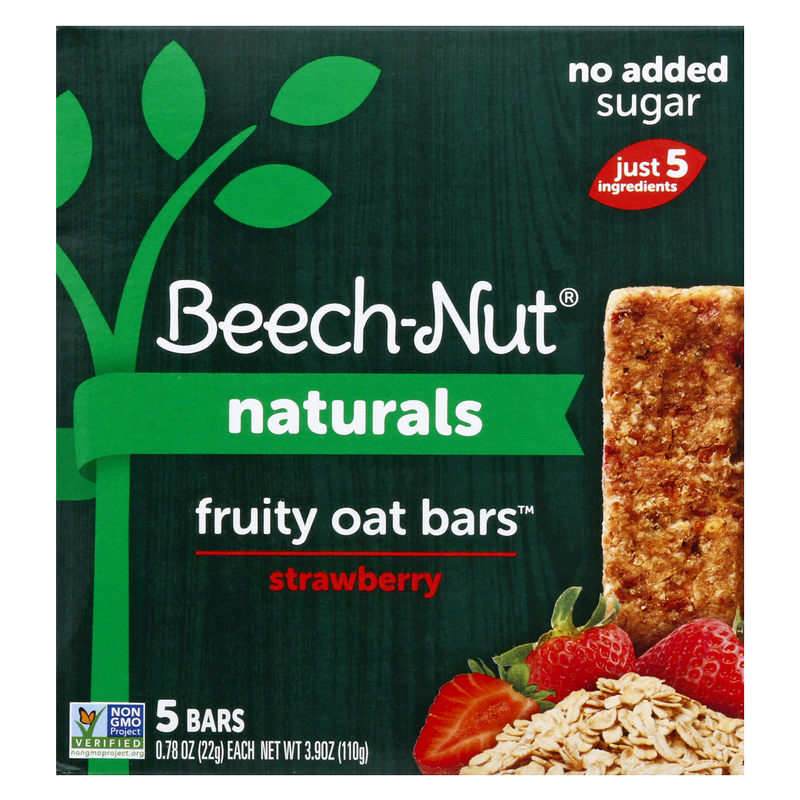 Beech-Nut Strawberry Fruity Oat Bars 3.9oz