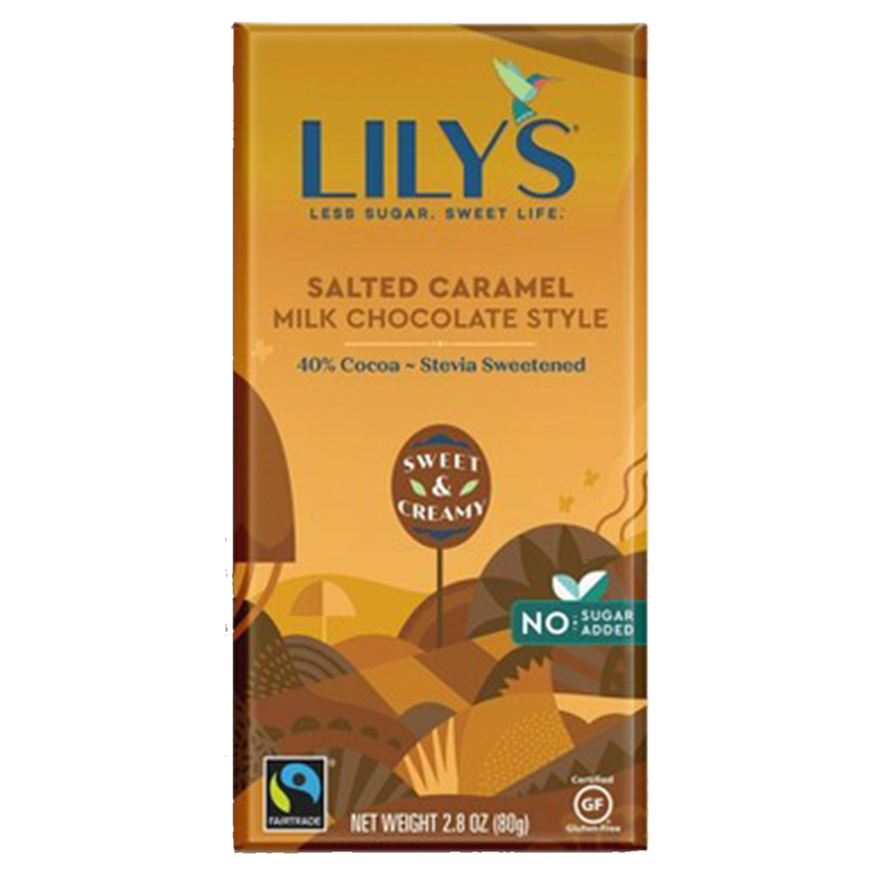 Lily's Milk Chocolate Salted Caramel Bar 2.8oz