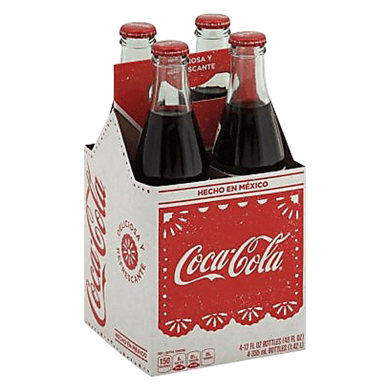 Mexican Coca-Cola 4pk 12oz Btl