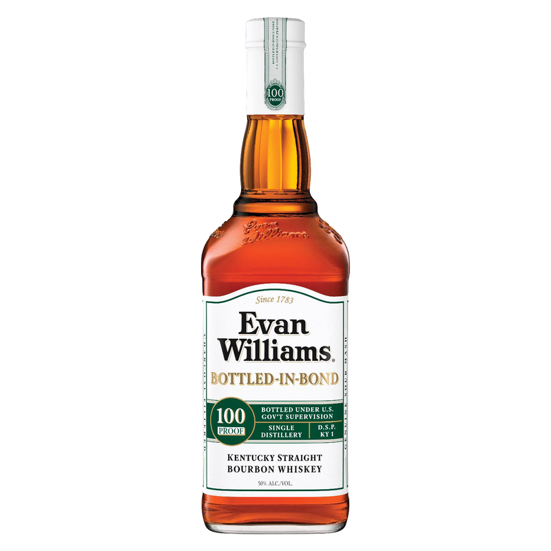 Evan Williams Bourbon White Label BIB 750ml (100 Proof)