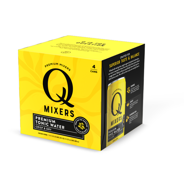 Q Mixers Tonic Water 4pk 7.5oz