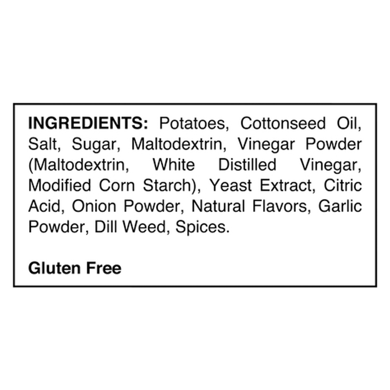 Utz Potato Chips Ripples Fried Dill Pickle 8.5oz Snacks fast delivery