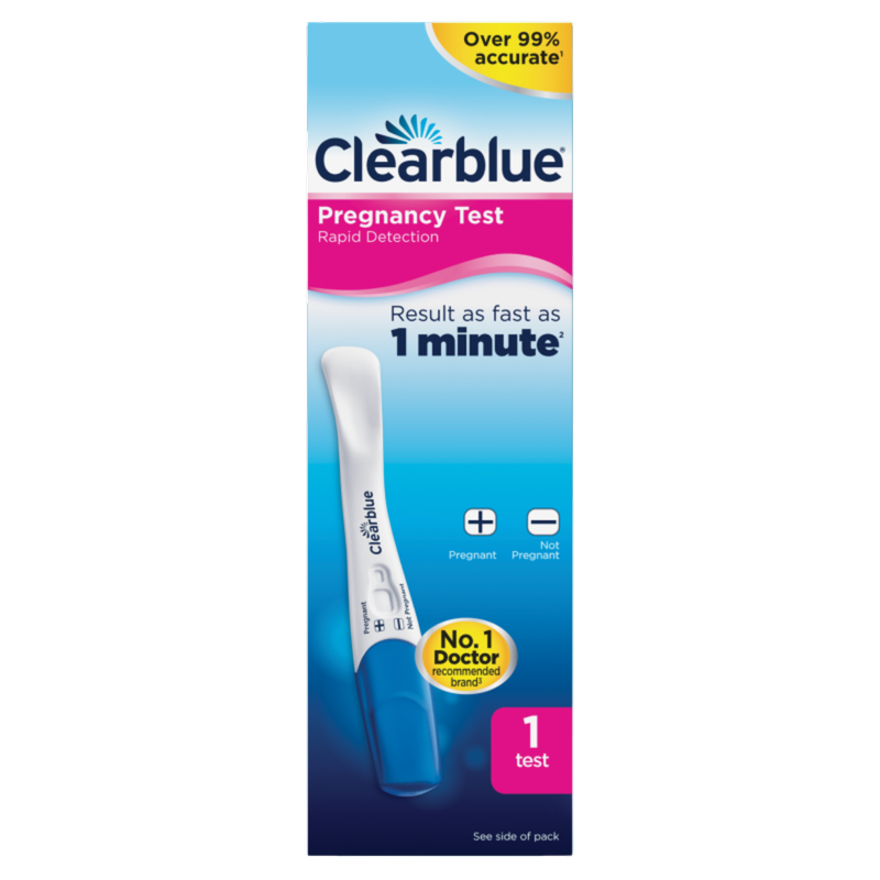Clearblue Rapid Detection Pregnancy Test, 1pcs