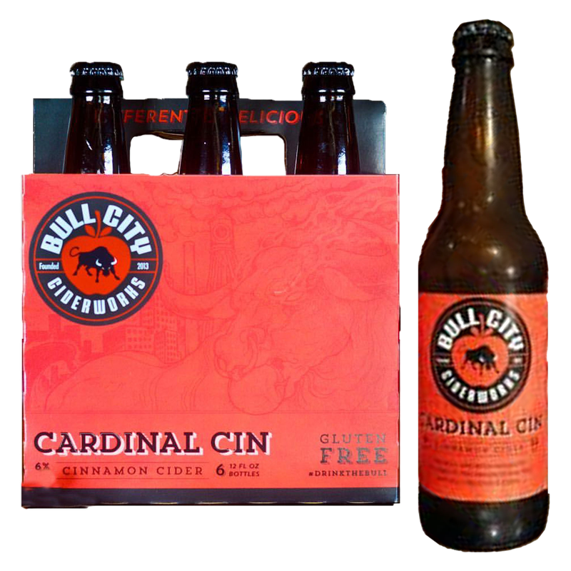 Bull City Cider Cardinal Cin 6pk 12oz Btl 6.0% ABV
