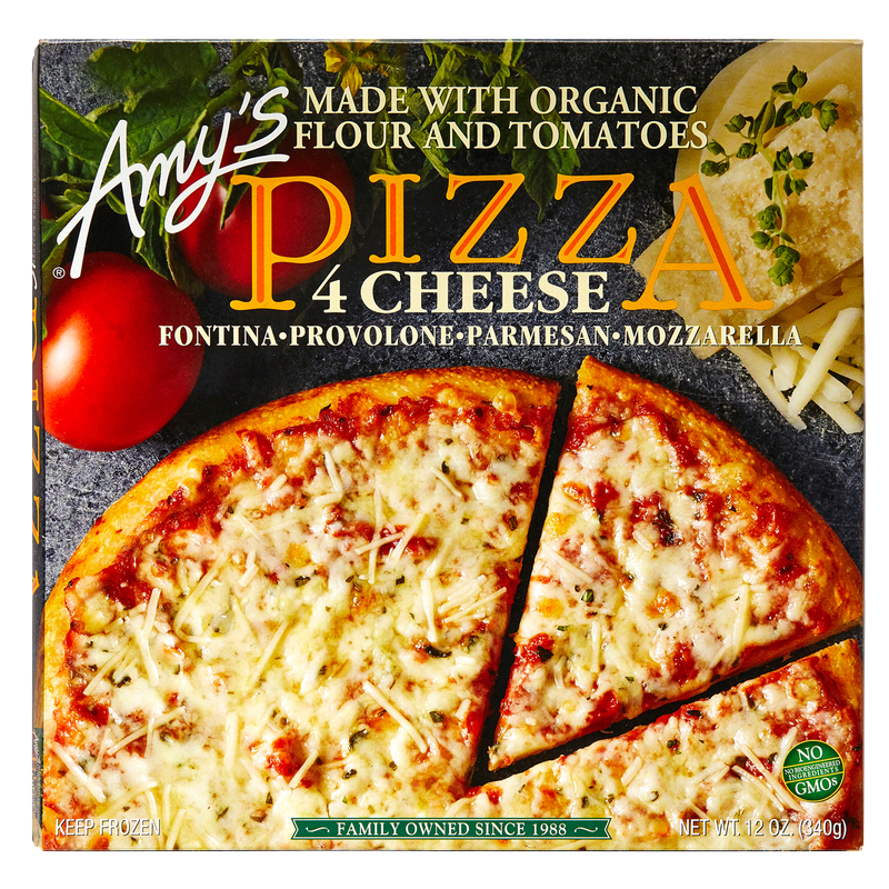 Amy's 4 Cheese Pizza 12oz