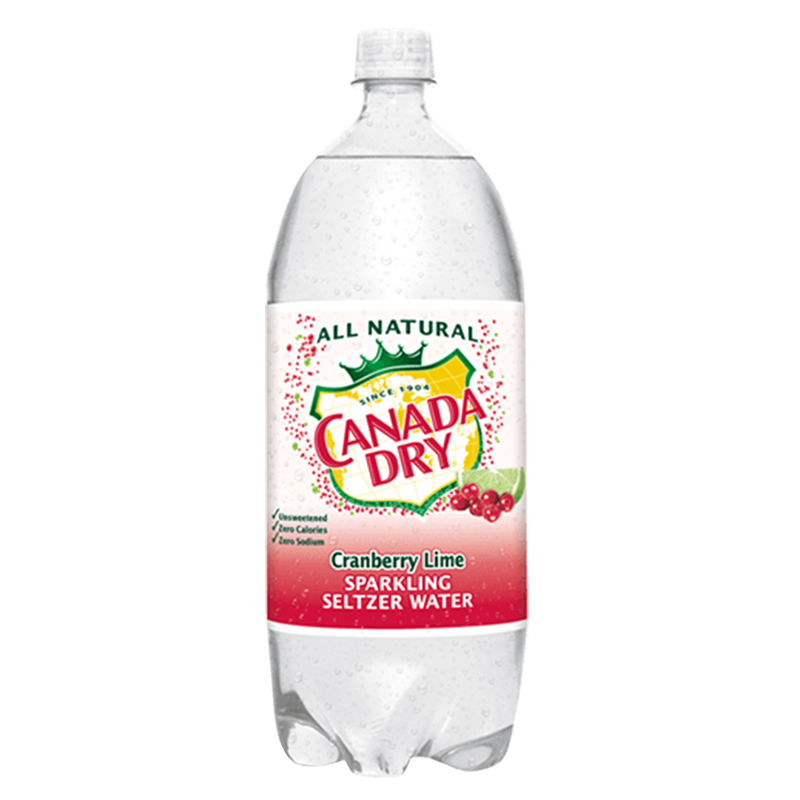Canada Dry Cranberry Lime Sparkling Seltzer 20oz