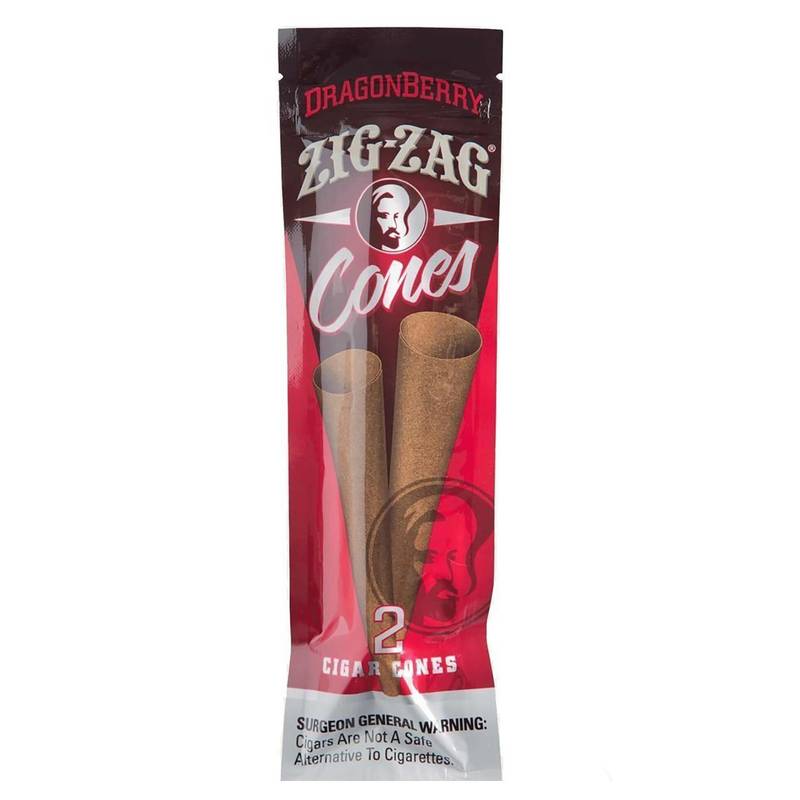 Zig Zag Dragonberry Cones 2ct