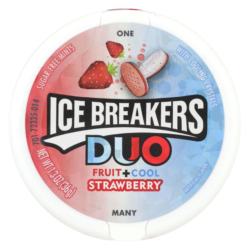Ice Breakers Duo Strawberry Mints 1.5oz