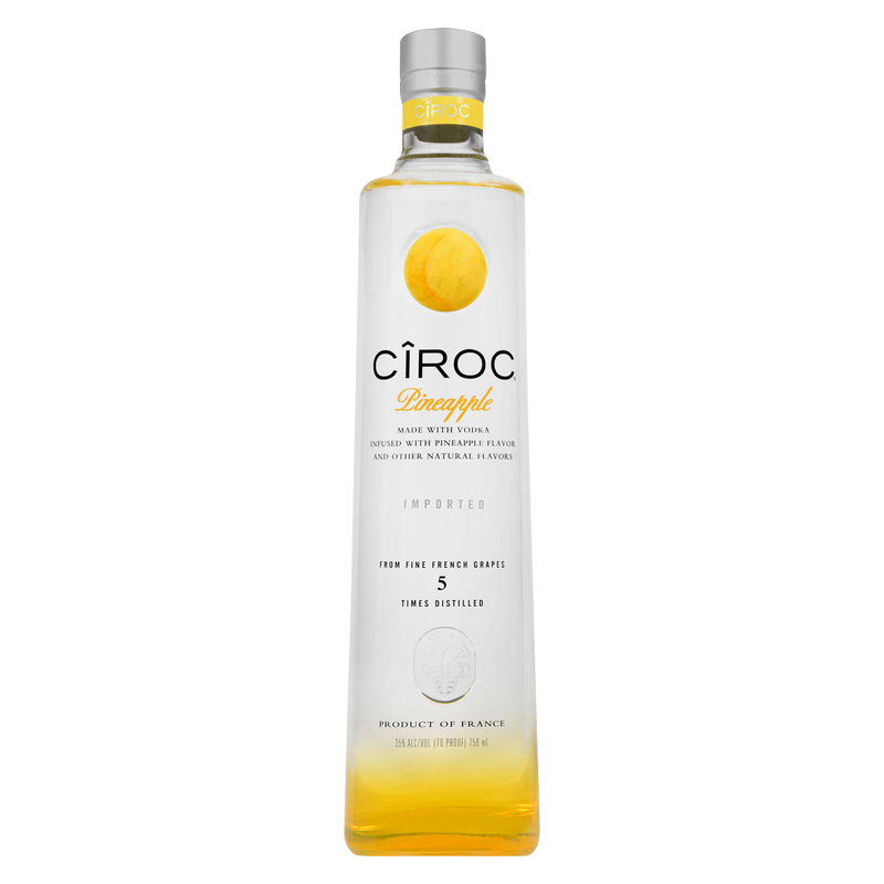 Ciroc Pineapple Vodka 750ml (70 Proof)