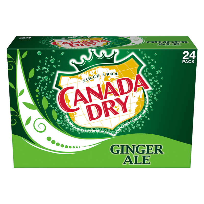 Canada Dry Ginger Ale 24pk 12oz Cans