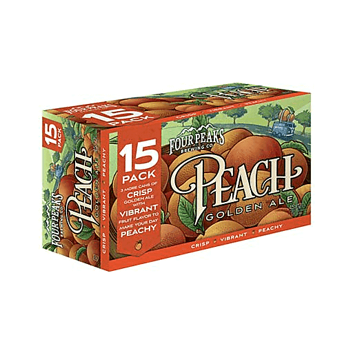 Four Peaks Peach Golden Ale 15pk 12oz Can