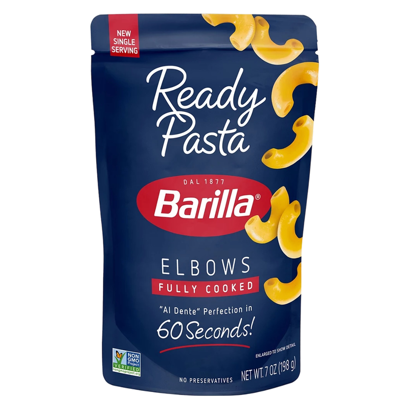 Barilla Ready Pasta Fully Cooked Pasta Elbows, 7oz. Grocery fast