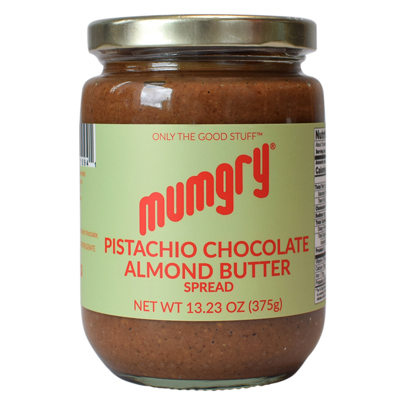 Mumgry Pistachio Chocolate Almond Butter 375g Jar