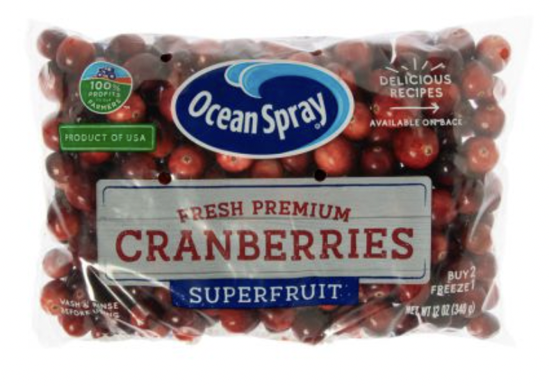 Fresh Premium Cranberries 12oz