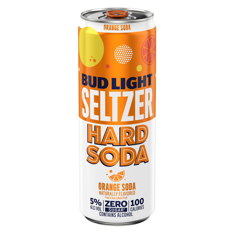 Bud Light Seltzer Hard Soda Orange Single 12oz Can 5.0% ABV