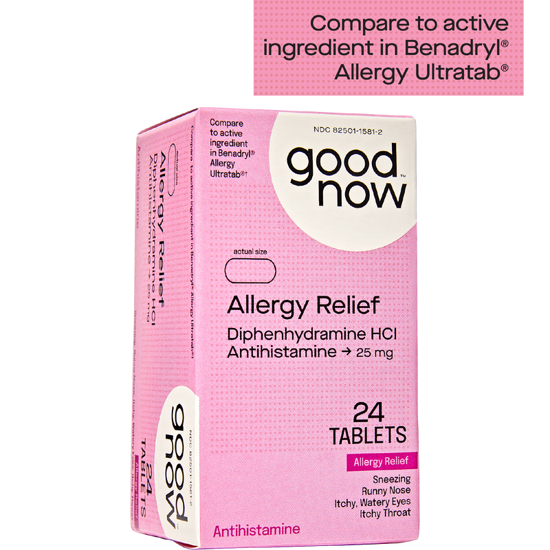 Goodnow Allergy Relief Diphenhydramine HCl 24 tablets