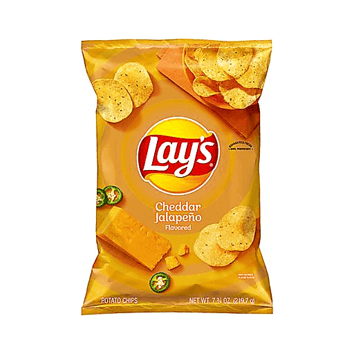 Lay's Cheddar Jalapeno Chips 7.7oz