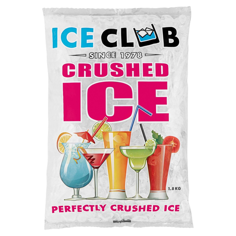 Ice Club Crushed Ice, 1.8kg