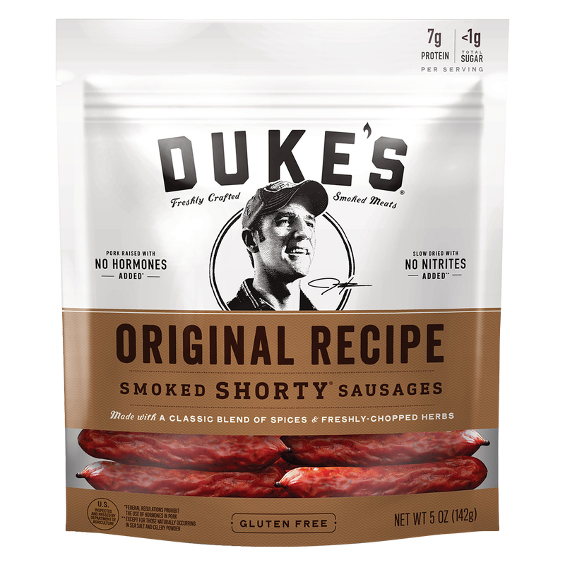 Duke's Original Shorty Smoked Sausages 5oz