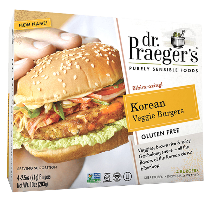 Dr. Praeger's Korean Veggie Burger 10oz