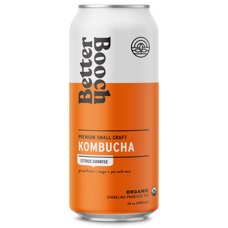Better Booch Kombucha Citrus Sunrise Organic 16oz