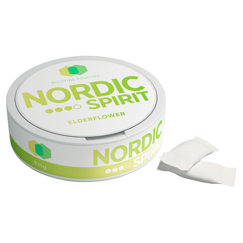 Nordic Spirit Nicotine Pouches Eldeflower (9mg), 20pcs