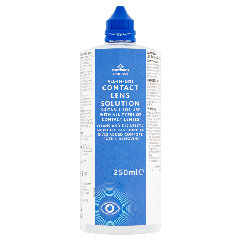 Morrisons Contact Lens Solution, 250ml