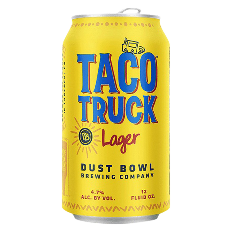 Dust Bowl Brewing Taco Truck Lager (19.2 OZ CAN)