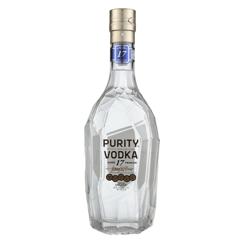 Purity Super 17 Premium Vodka 750ml (80 Proof)