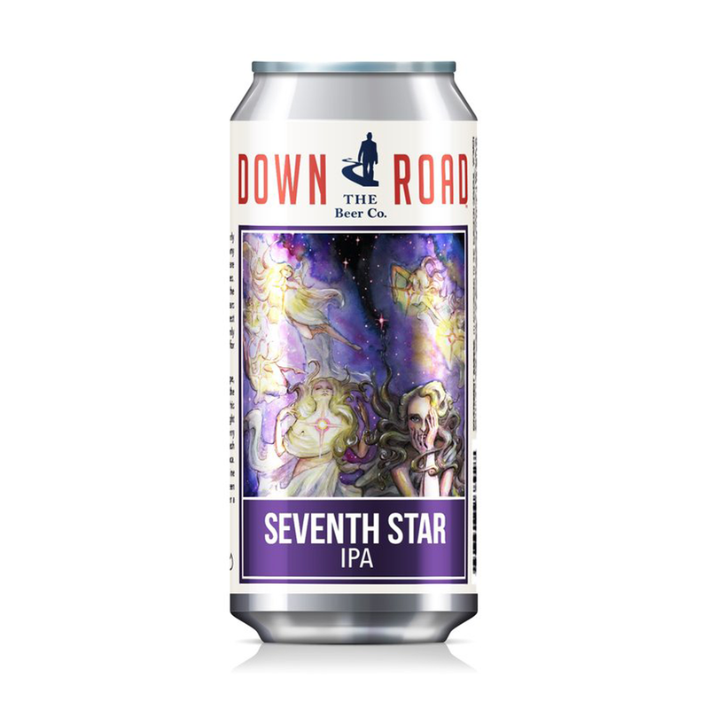 Down the Road Seventh Star IPA 4pk 16oz Can 6.5% ABV