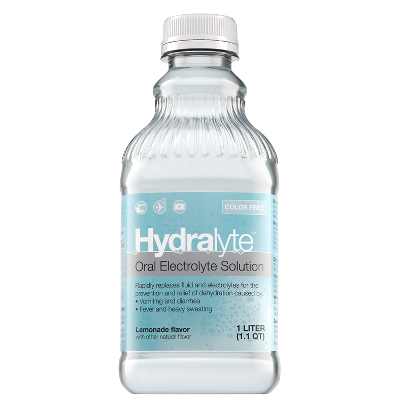 Hydralyte Color Free Lemonade 1 Liter
