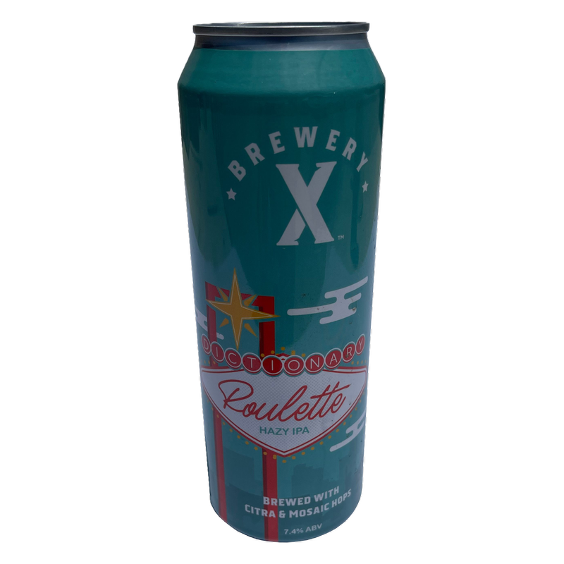 Brewery X Dictionary Roulette Hazy IPA Single 19.2oz Can