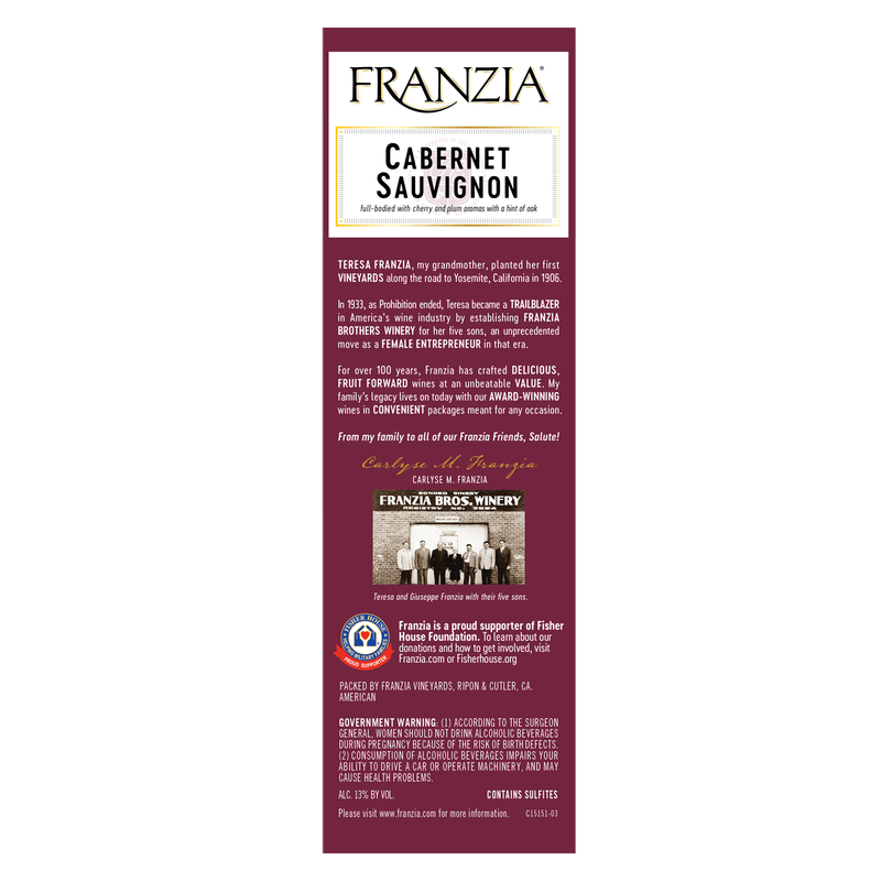 Franzia Sauvignon 5L Box Alcohol fast delivery by App or Online