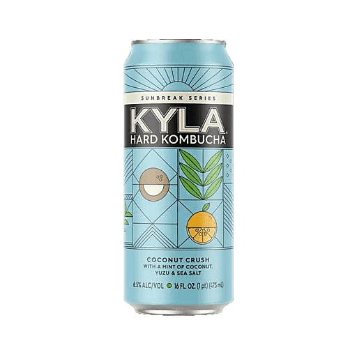 KYLA Hard Kombucha Sunbreak Coconut Crush Single 16oz Can