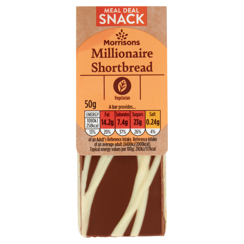 Morrisons Millionaire Bar, 50g