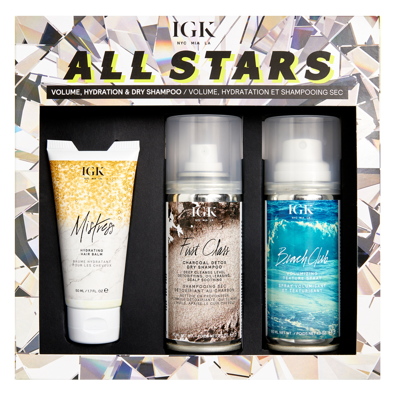 IGK ALL STARS SET: Volume, Hydration & Dry Shampoo