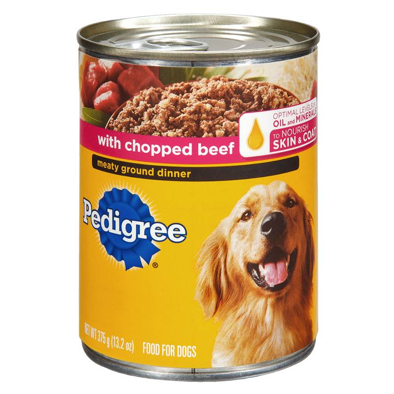 4 Ct Pedigree Ground Beef Dog Food 22oz Pets fast delivery by App or Online