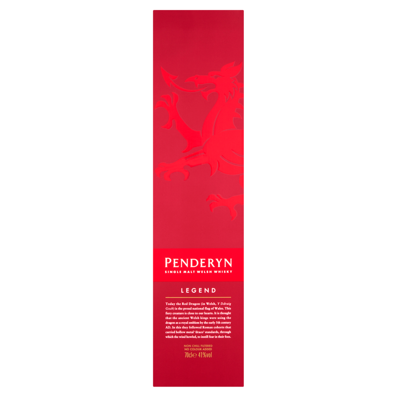 Penderyn Legend Single Malt Welsh Whisky, 70cl