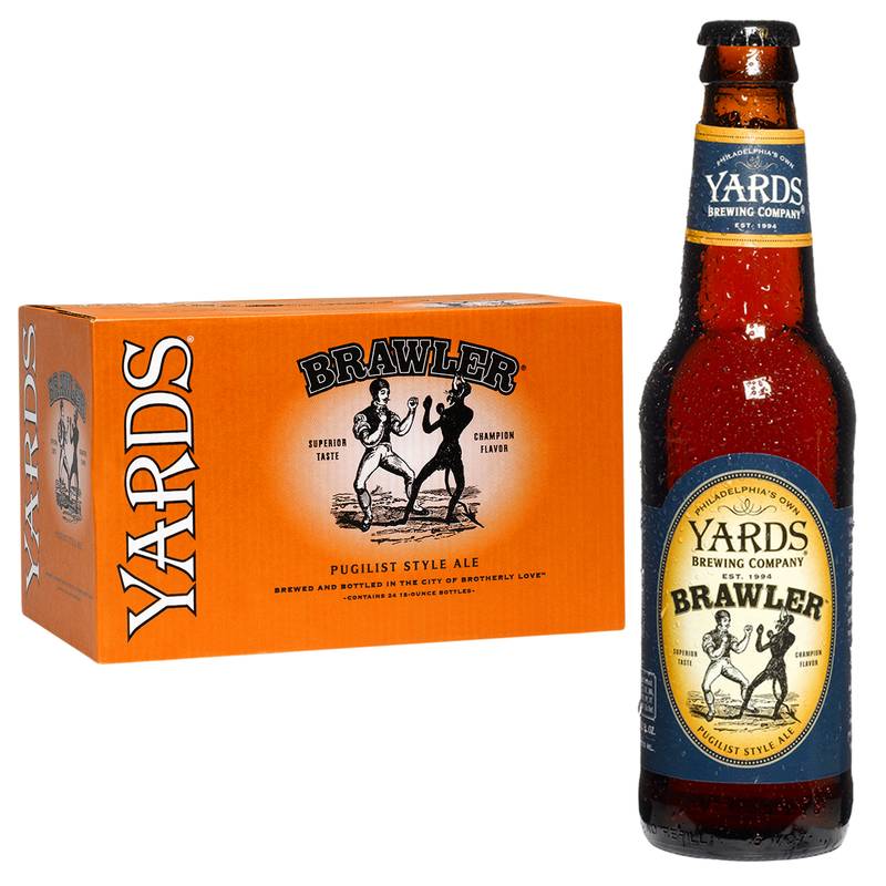 Yards Brawler 24 Pack 12 oz Bottles