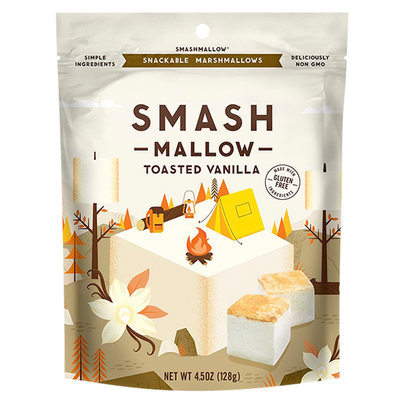 Smashmallow Toasted Vanilla Marshmallows 4.5oz