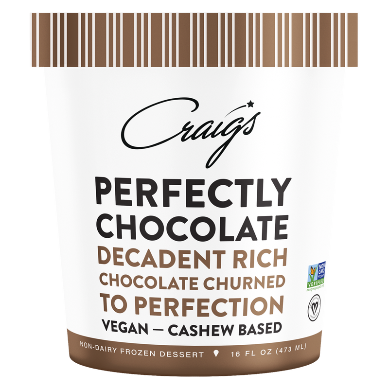 Craigs Vegan Dairy Free Frozen Dessert Perfectly Chocolate