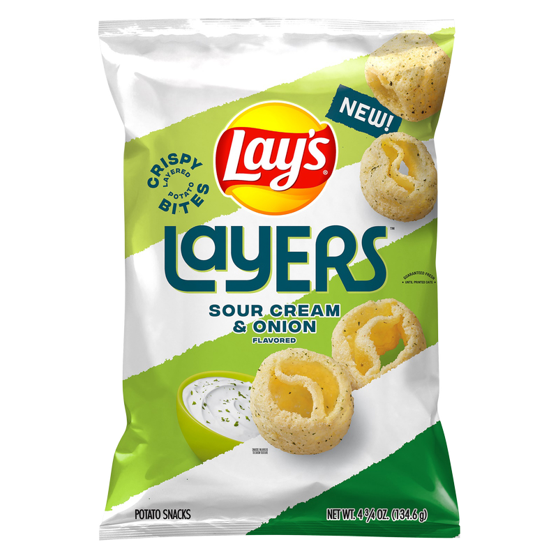 Lay's Layers Sour Cream & Onion 4.75oz